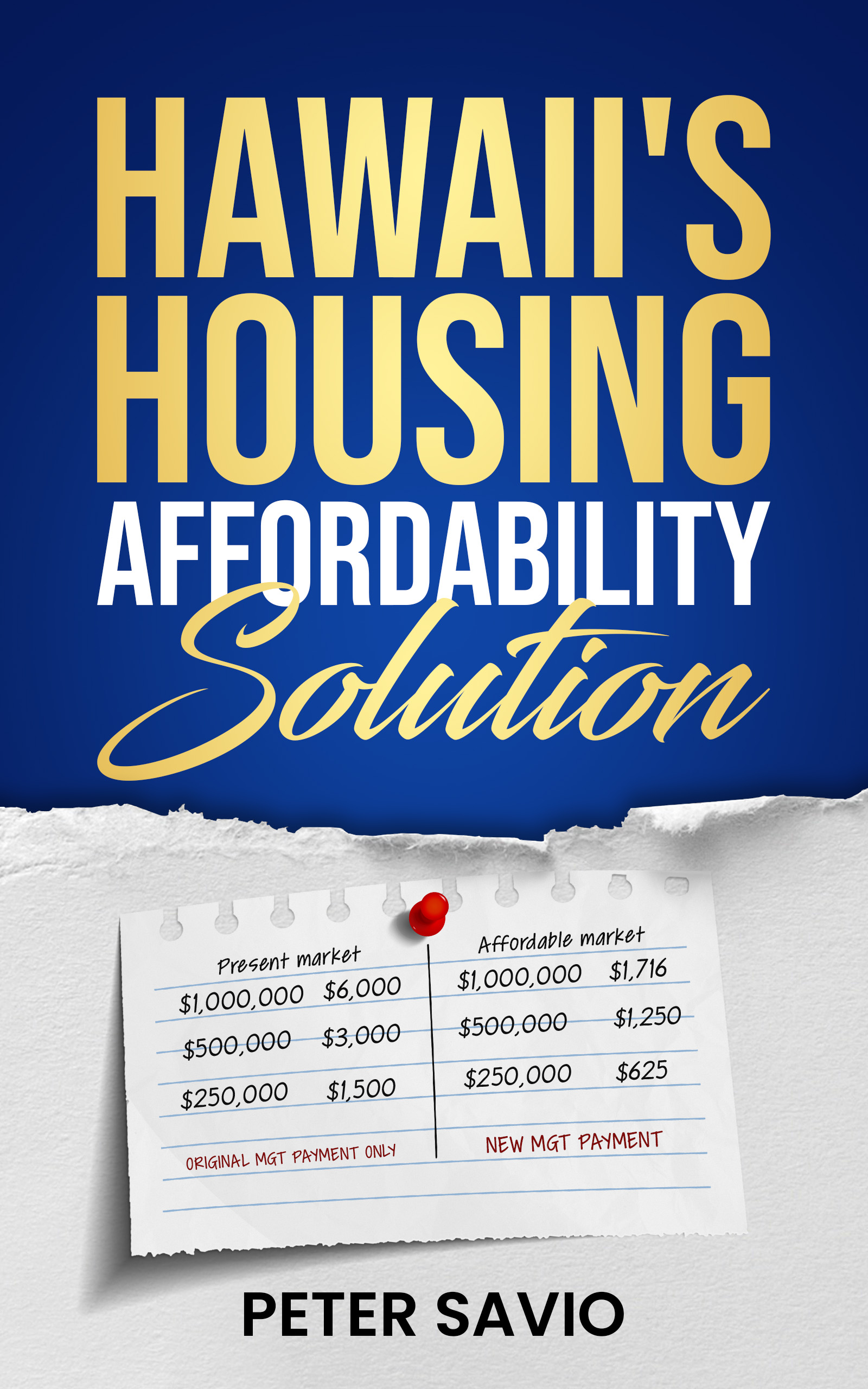 HAWAII-S HOUSING AFFORDABILITY Solution (KINDLE EBOOK) JPEG